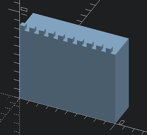 The first attempt at a castle wall (size: 477x440px)