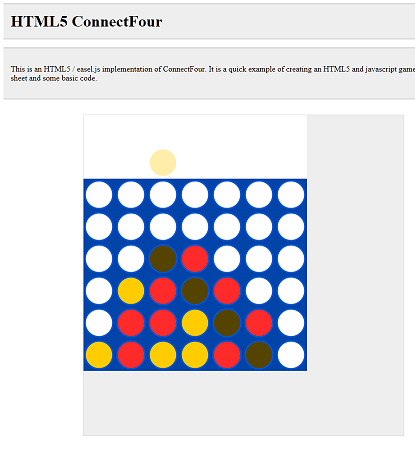 Connect Four screenshot